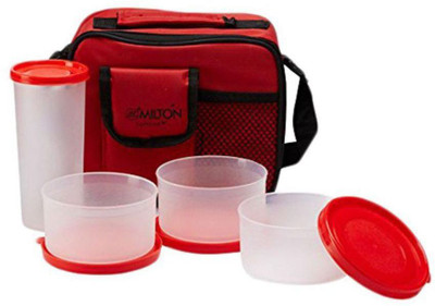 MILTON shw full meal combo 3 4 Containers Lunch Box(500 ml)
