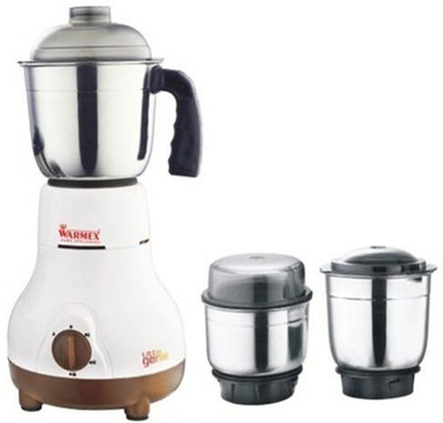 

Warmex Little Gennie 350 Mixer Grinder(White, 2 Jars)
