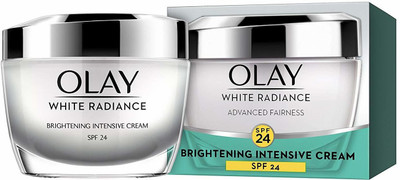 

Olay White Radiance Advanced Fairness Protective Skin Cream Moisturizer UVA/UVB - SPF 24 PA++(50 g)