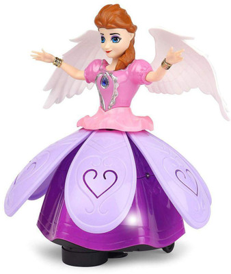 

latest radhe Dancing Angel Girl Robot with Lights and Music(Multicolor)