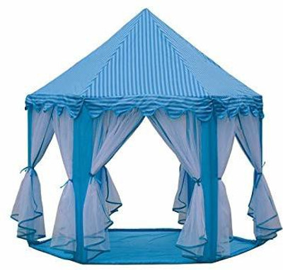 

TULLY e Big Tent House for Kids, Blue (Lights, Balls not Included) (Multicolor)(Blue)