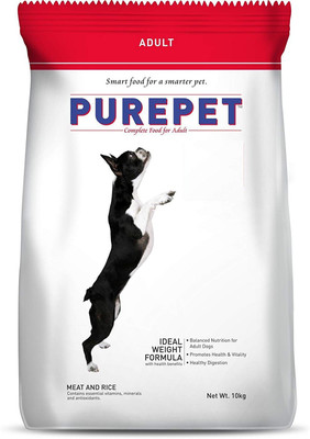 

purepet Meat and Rice Meat 10 kg Dry Dog Food