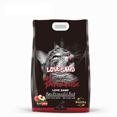 

SRI Love Sand Peach Flavor Cat Litter 5kg Pet Litter Tray Refill