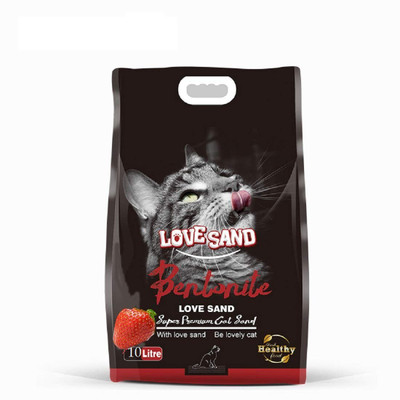 

SRI Love Sand Strawberry Flavor Cat Litter 10kg Pet Litter Tray Refill