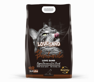 

SRI Love Sand Coffee Flavor Cat Litter 5kg Pet Litter Tray Refill
