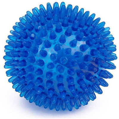 

BLACK DOG TPR Bouncy Floating Teeth Cleaning Spiky Ball Squeaky Toy for Dogs Rubber Ball, Chew Toy, Fetch Toy, Training Aid, Rubber Toy, Squeaky Toy For Dog