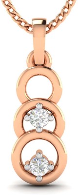 avsar Pooja 18kt Diamond Rose Gold Pendant