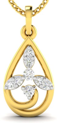 avsar Janavi 18kt Diamond Yellow Gold Pendant