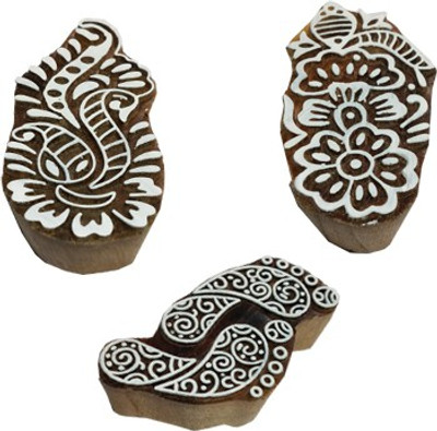 skart wooden printing blocks118 Printing Blocks(Pack of 3)