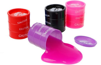 

eDUST Slime Prank Trick Party Favors Joke Gag Toys Black, Purple, Pink, Red Putty Toy