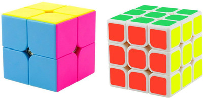 

Nabhya High Speed Magic Rubik Cube Combo Set of 2 (QIYI 3X3 & 2X2) Puzzle Brainstorming Game Toy(2 Pieces)