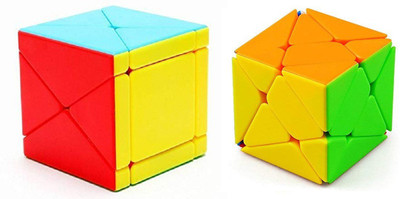 

Nabhya High Speed Magic Rubik Cube Combo Set of 2 (Fisher Cube &Axis Cube ) Puzzle Brainstorming Game Toy(2 Pieces)