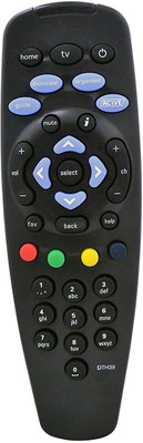 

higadget Compatible sy DTH Remote Controller(Black)