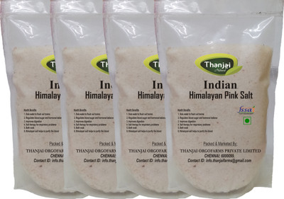 

THANJAI NATURAL Indian Himalayan Pink Salt 2000g 100% Natural Unrefined No Preservatives Himalayan Pink Salt(2000 g, Pack of 4)