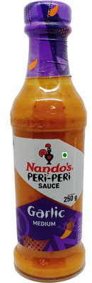

Nando's Peri-Peri Garlic Medium Sauce, 250g Sauces(250 g)