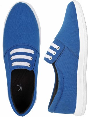 Kzaara Slip On Sneakers For Men(Blue , 10)