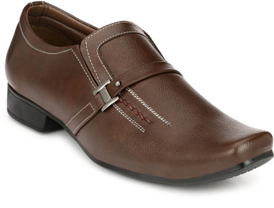 

John Karsun Regal Slip On For Men(Brown