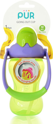 

PUR Go'in Out Cup 8 oz/250 ml Green and Purple(Green)