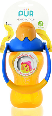 

PUR Go'in Out Cup 8 oz/250 ml Yellow and Blue(Yellow)