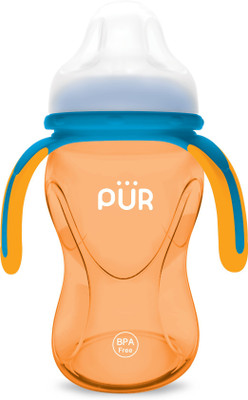 

PUR Multi Grasp Drinking Cup 8 oz/250 ml Yellow and Blue(Orange)