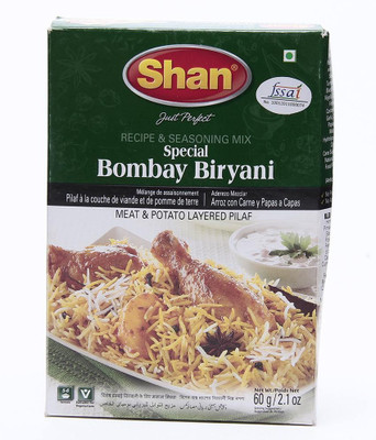 

Shan Special Bombay Biryani Masala - Spice Mix Authentic Taste High Quality Ingredients(3 x 60 g)