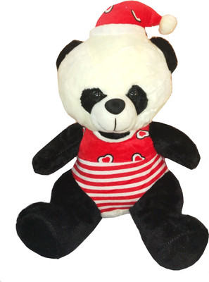 

TALKING GANESHA Shanaya Toys Cute Panda Bear with Cap Stuffed Soft Plush Toy Love Girl 33 cms - 33 cm(White)