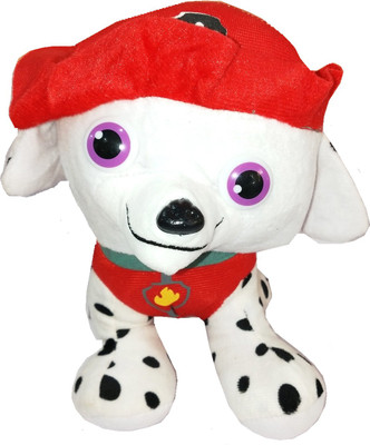 

TALKING GANESHA Paw Patrol White Dog Soft Plush Toy Love Girl 22 cms - White - 22 cm(White)
