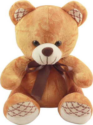 

Fancy Cute Sitting Teddy Bear Stuffed Plush Toy With Ribbon | Gentle Looking Plush Toy | Huggable and loveable for someone special |Valentine Stuff Teddy Toy | Best Teddy For Gift - 30 cm (Brown) - 30 cm(Multicolor)