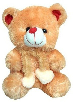 

Nihan Enterprises Soft & Cute Bown Color Fur Teddy Bear - 45 CM - 45 cm(Brown)