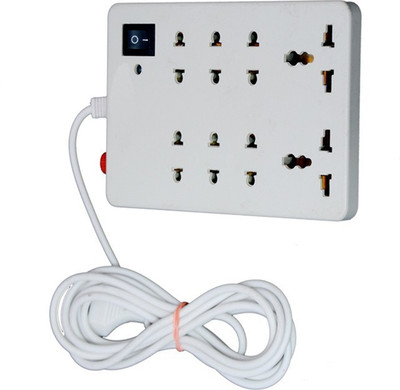 

NXT POWER 8+1 (1 PCS) 8 Socket Surge Protector(White)