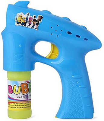 

MobiNok Operated Led Bubble Shooter Gun with Bubble Bottle Inside(Multicolor)
