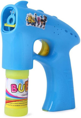 

MobiNok Bubble Shooter Gun with Bubble Bottle Inside(Blue)
