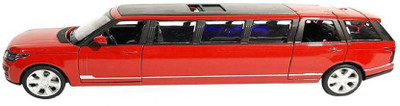 

NGEL Pull Back and Go Metal Car with Music and Doors Open(Red)