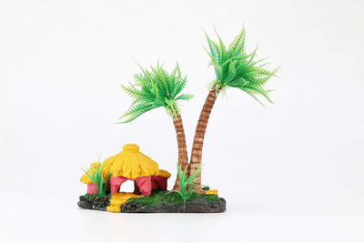 

Pets Empire Simulation Resin Coconut Tree Castle Ornaments Decorations for Aquariums Fish Tank Aquarium Plant Anchor({Plant Anchors1)