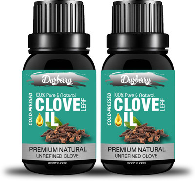 

duzberry Natural Products Clove Leaf Oil 10 ML Pack of 2 (20 ml)(10 ml)
