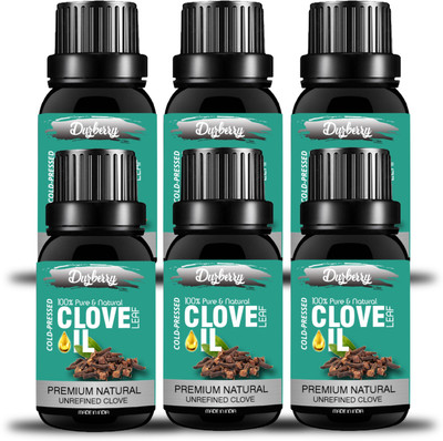 

duzberry Clove leaf Essential Oil 25 ML Pack of 6 (125 ML)(25 ml)