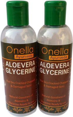 

onella ayurveda Aloevera Glycerine Pack of (2x100 G)(200 g)