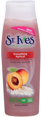 

St. Ives Smoothing Apricot Exfoliating Body Wash 13.5 Fl oz(400 ml)