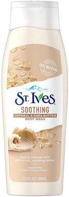 

St. Ives Oatmeal And Shea Butter Body Wash Body Wash For Unisex, 13.5 Ounce(400 ml)