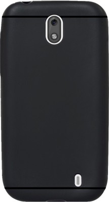 Coverage Back Cover for Nokia 1 - TA-1066(Black, Pack of: 1)