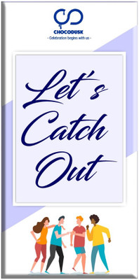 

Chocodusk Let's Catch Out Chocolate Bar, 85 gram Bars(85 g)
