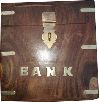 

mobin enterprises MONEY BANK Coin Bank(Brown)