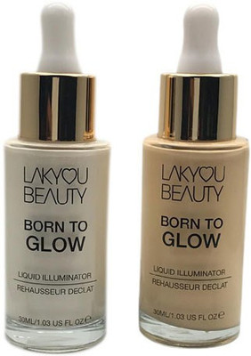 

LAKYOU BEAUTY Born to Glow Illuminator Liquid Rehausseur Declat 30 ml(Set of 2)