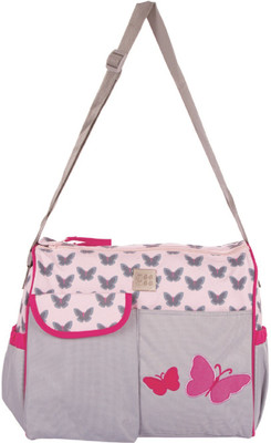 

MeeMee Multipurpose Diaper Bag (Grey Pink) na(Grey Pink)