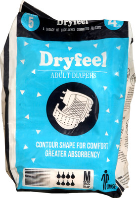 

dryfeel adult diaper Adult Diapers - M(5 Pieces)