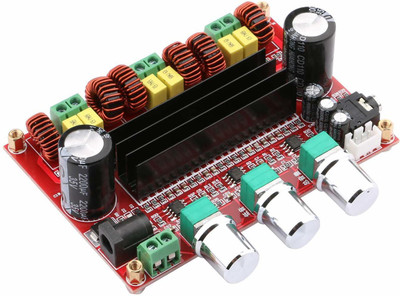 

Solnoi Electronics TPA3116D2 with IC 50Wx2+100W 2.1 Channel Digital Subwoofer Amplifier Board 12V-24V Power Digital Amplifier Board with IC Electronic Components Electronic Hobby Kit