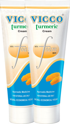 

Vicco Face Wash-70g(Turmeric Cream with Foam Base) Face Wash(140 g)