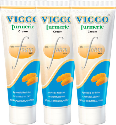 Vicco Face Wash-70g(Turmeric Cream with Foam Base) Face Wash(210 g)