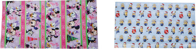 

AutoVHPR Pack of 2 Beautiful Series 10 Designer Gift Wrap Paper for Wrapping your Birthday Return and Corporate Gifts NA Plastic Gift Wrapper(Multicolor)