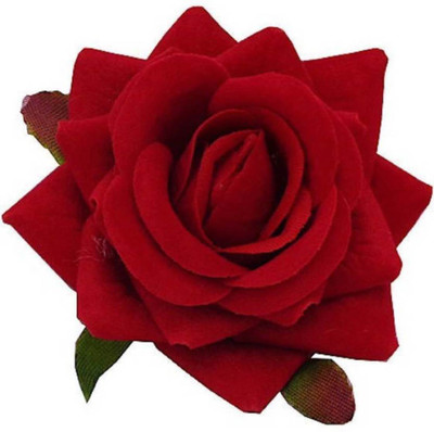 

Vivian Red Rose Flower Hair Clip-09 Hair Accessory Set(Red)